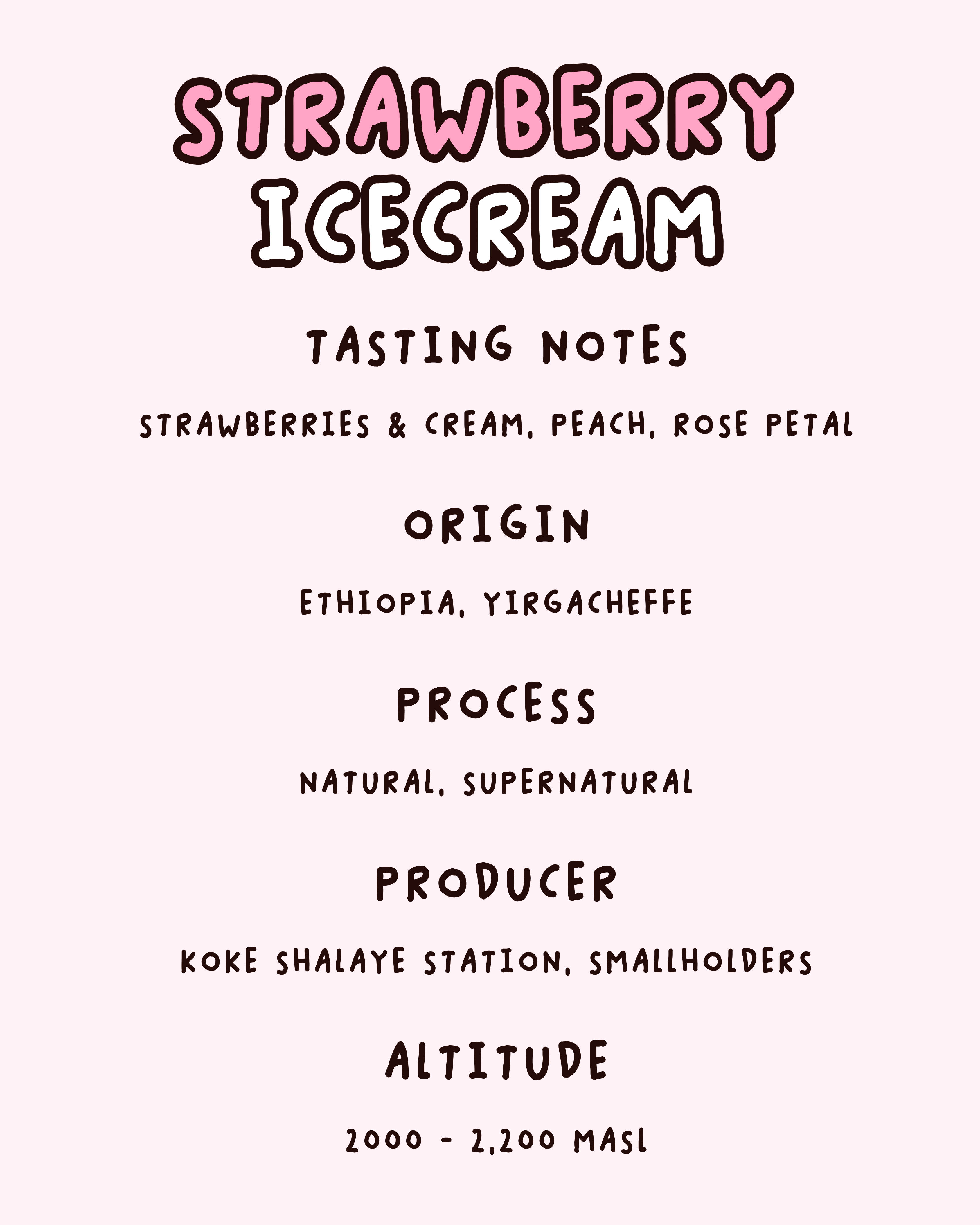 Strawberry Icecream tasting
